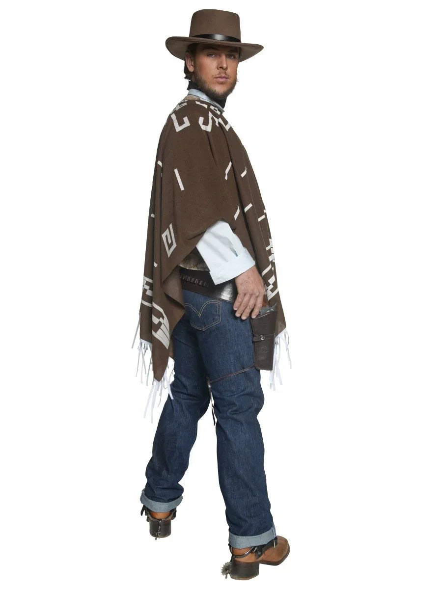Disfraz de Clint Eastwood Premium para Hombre Vaquero Smiffys