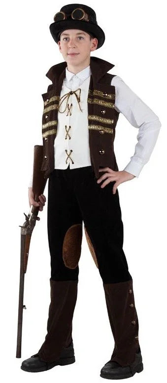 Disfraz de Steampunk Clásico para Niño Steampunk Fycar