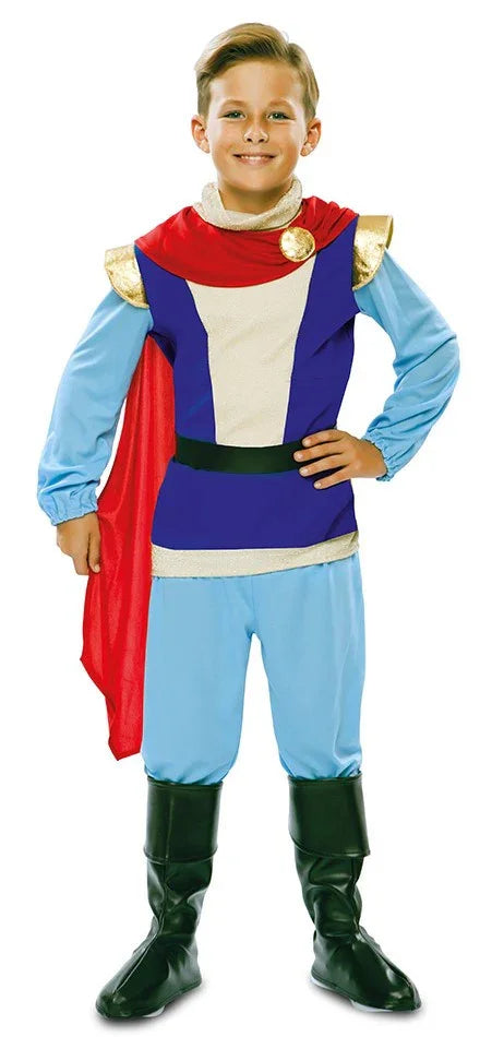 Disfraz de Príncipe Azul para Niño Princesas y Príncipes Infantiles EuroCarnavales