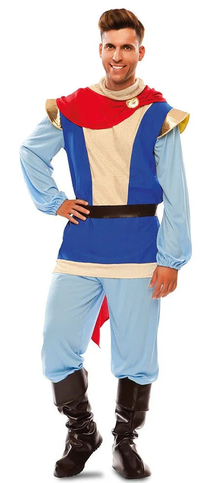 Disfraz de Príncipe Azul para Hombre Princesas y Príncipes EuroCarnavales