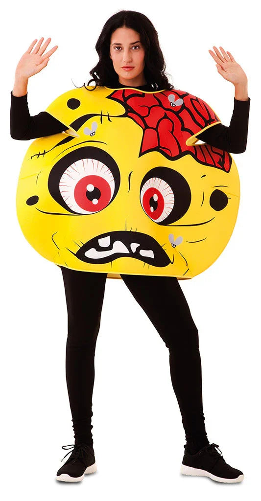 Disfraz de Emoticono Zombie para Adulto Emoticonos EuroCarnavales