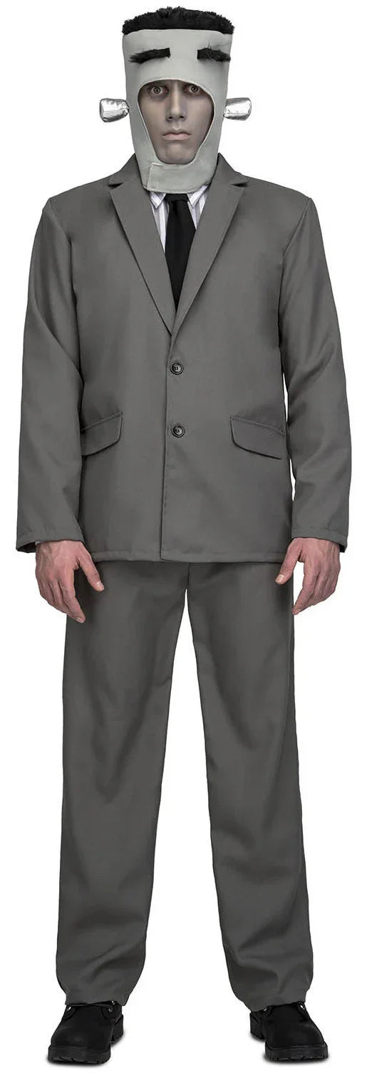 Disfraz de Frankenstein Gris para Adulto Familia Addams Viving