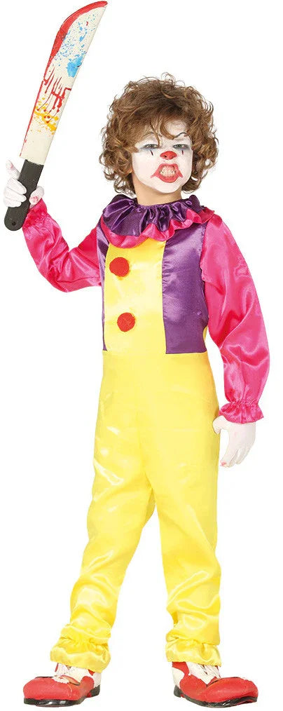 Disfraz de Payaso Maléfico para Niño Payasos Asesinos Guirca