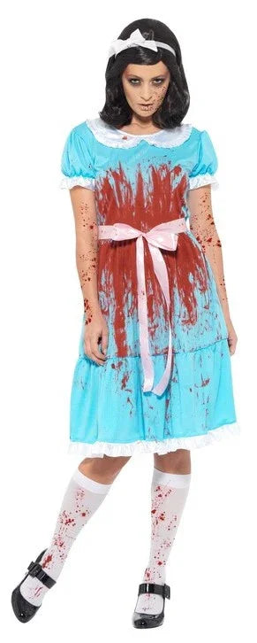 Disfraz de Gemela Sangrienta El Resplandor para Mujer Zombies Smiffys