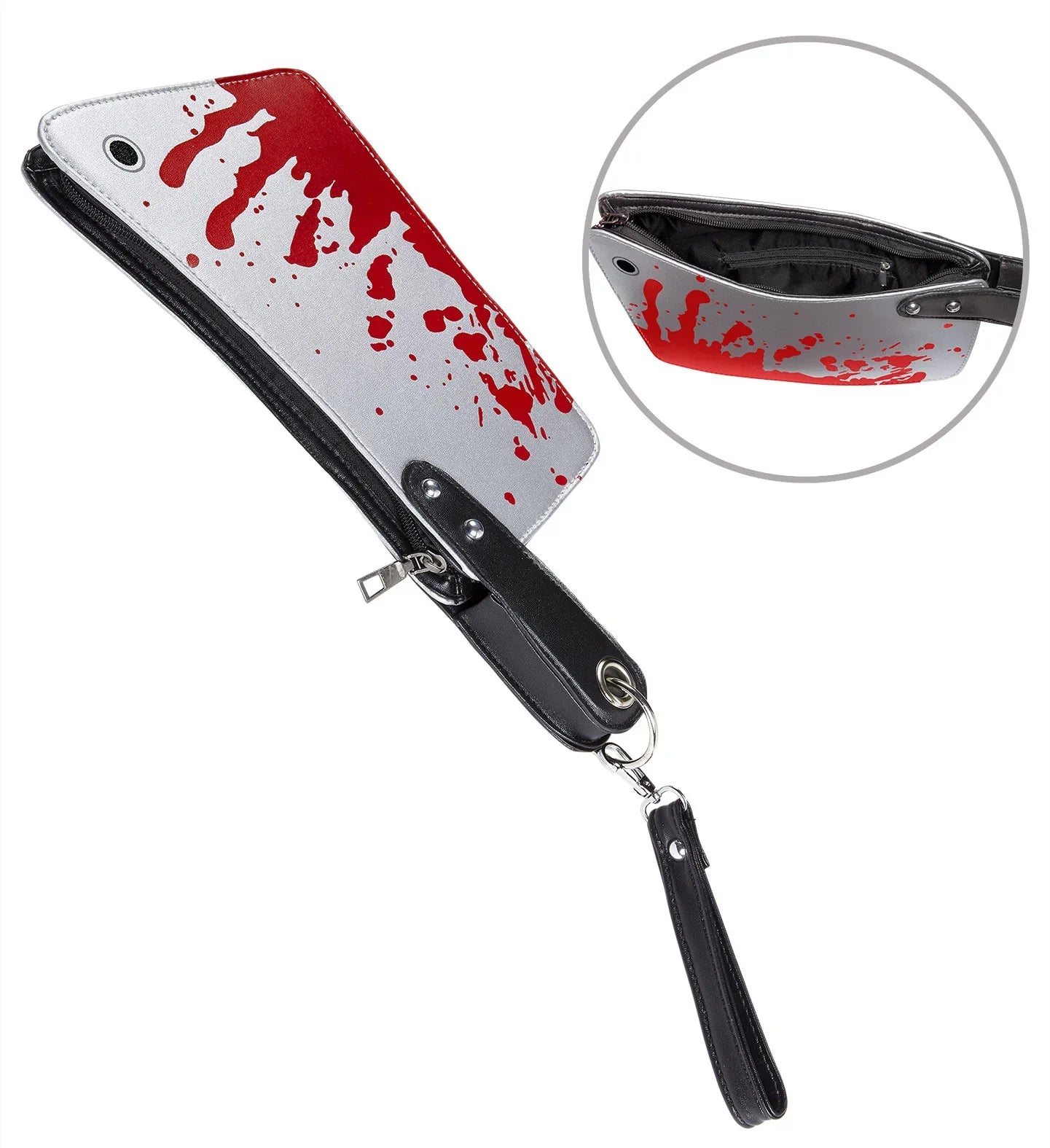 Bolso de Cuchillo Carnicero Ensangrentado Complementos Halloween Widmann