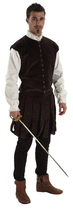 Disfraz de Hidalgo Castellano para Hombre Medievales El Rey del Carnaval