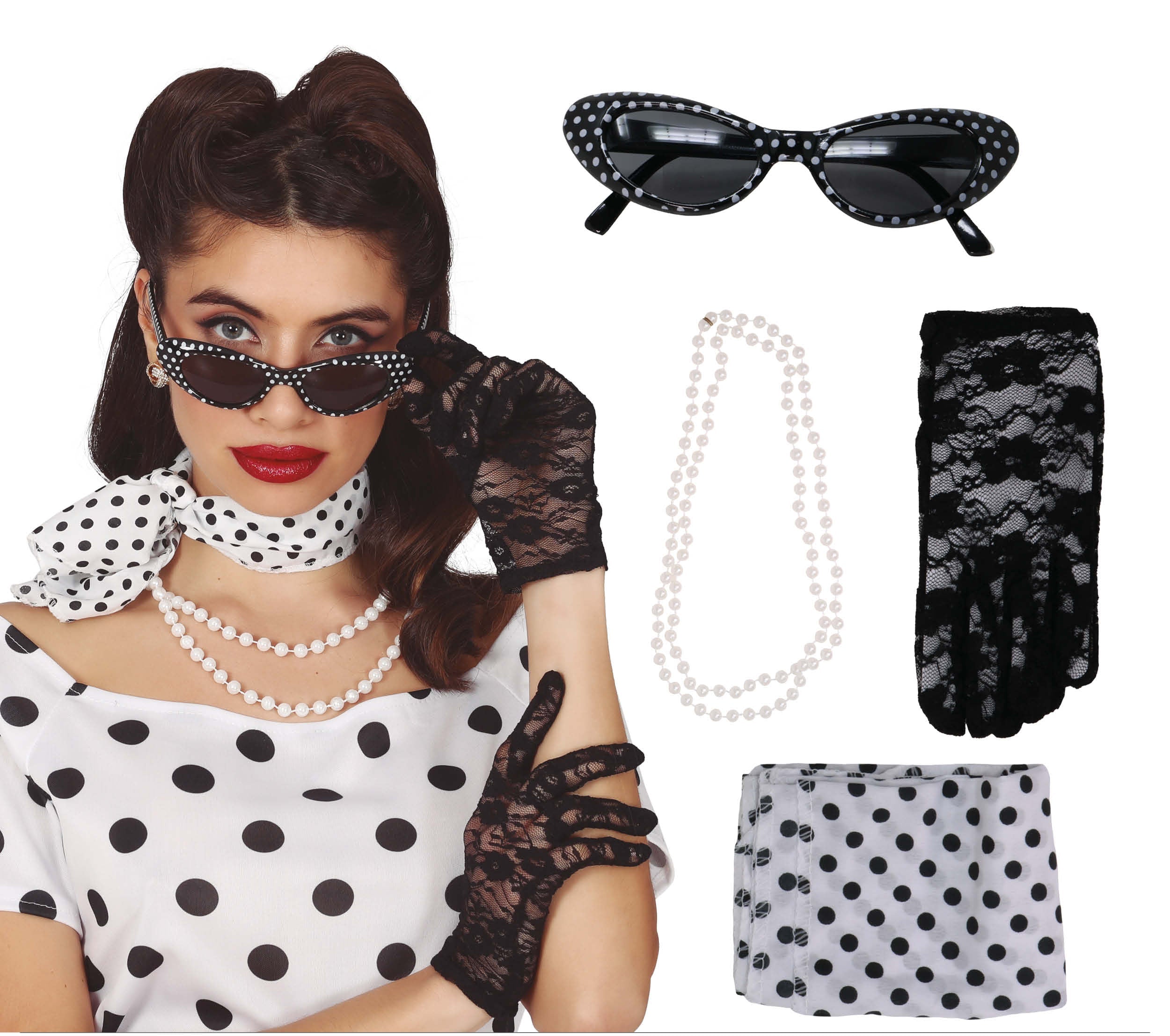 Ensemble de 5 pièces Années 50