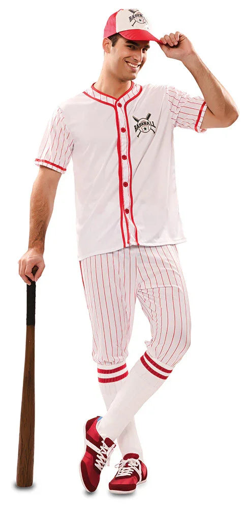 Disfraz de Jugador de Béisbol para Adulto Jugadores de Béisbol EuroCarnavales