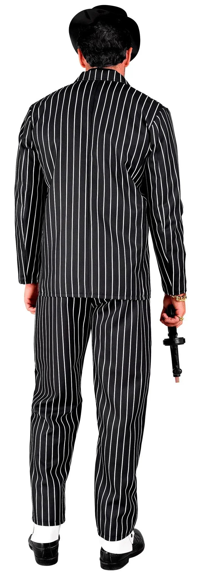 Disfraz de Gangster Negro para Hombre Gánster y Mafioso Widmann