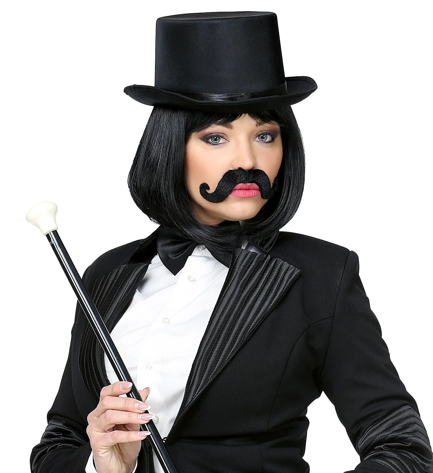 Bigote Moreno Grande Estilo Francés Barbas y Bigotes Widmann