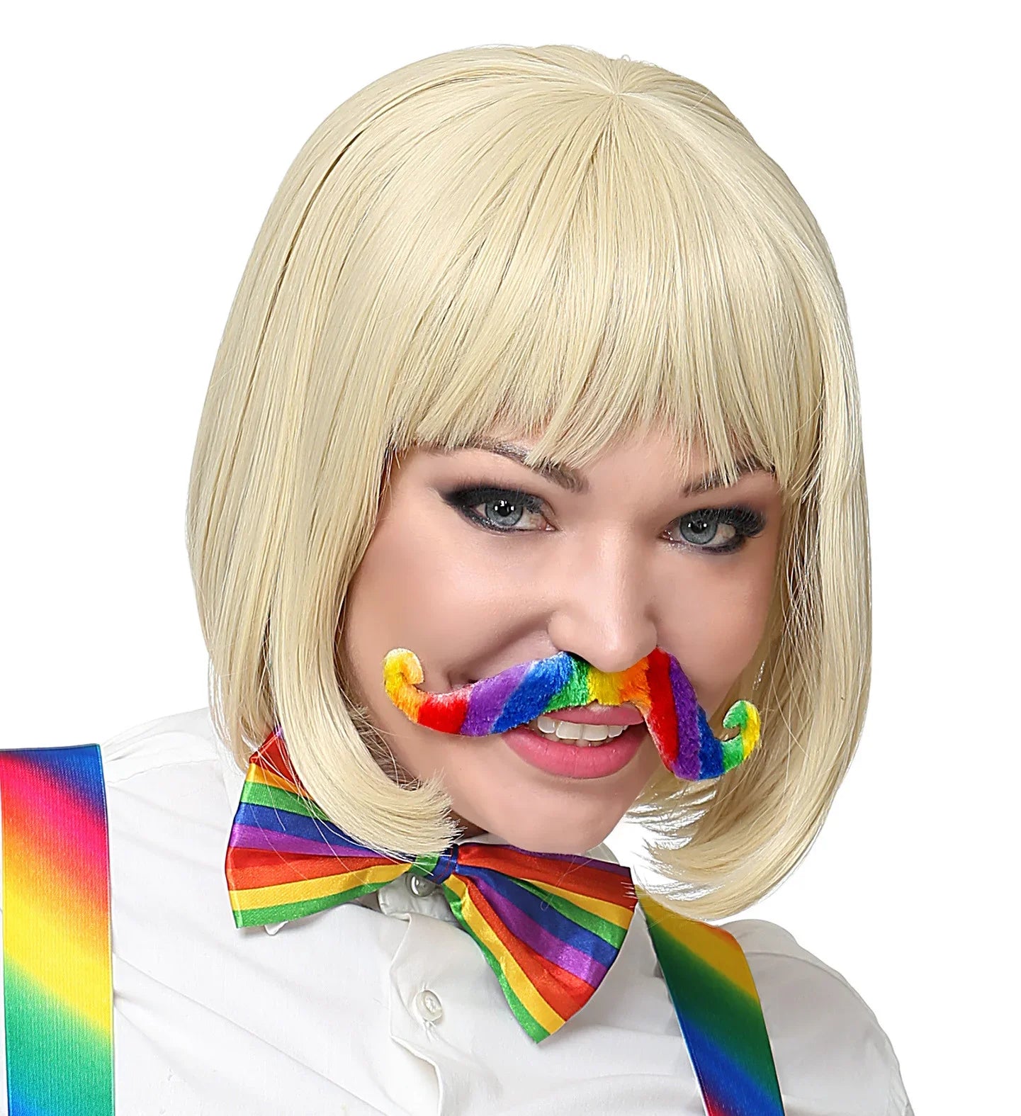 Bigote Arcoíris Grande Estilo Francés Barbas y Bigotes Widmann