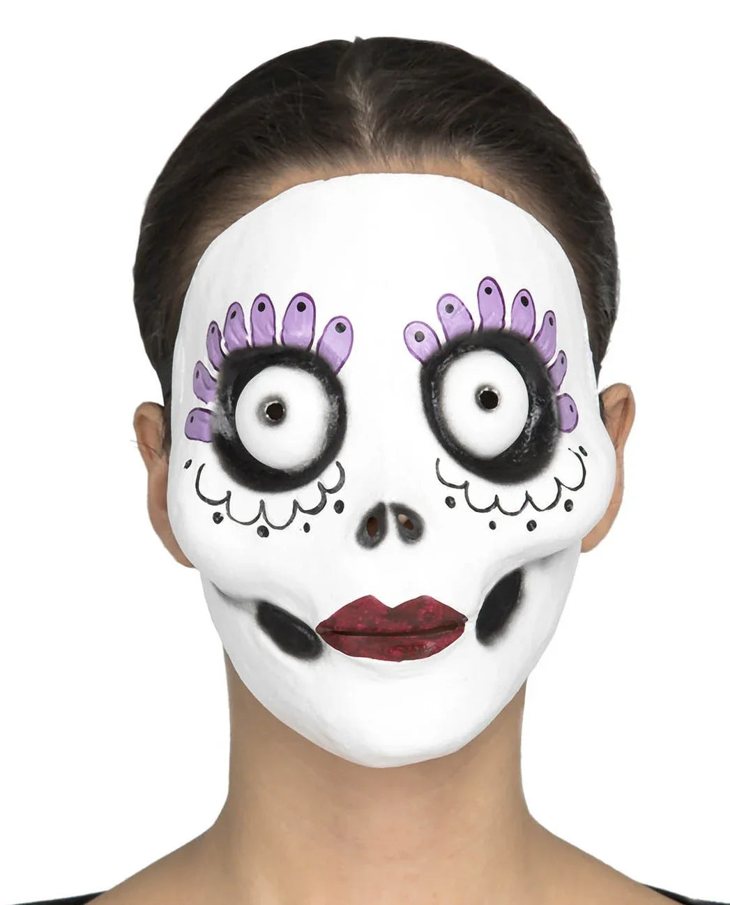 Máscara de Catrina Día de los Muertos de Látex Catrina Viving