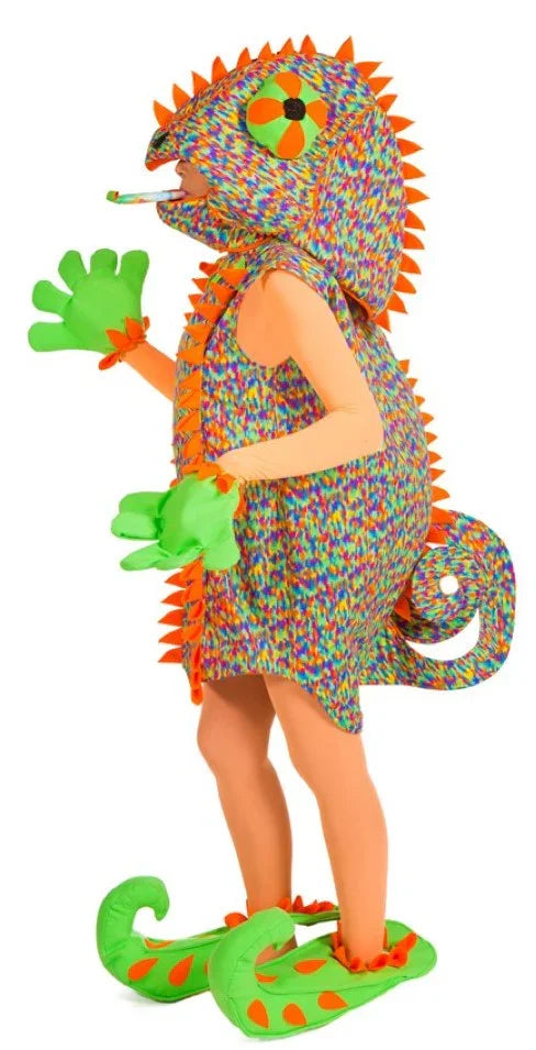 Disfraz de Camaleón Molón Multicolor para Mujer Animales Nines