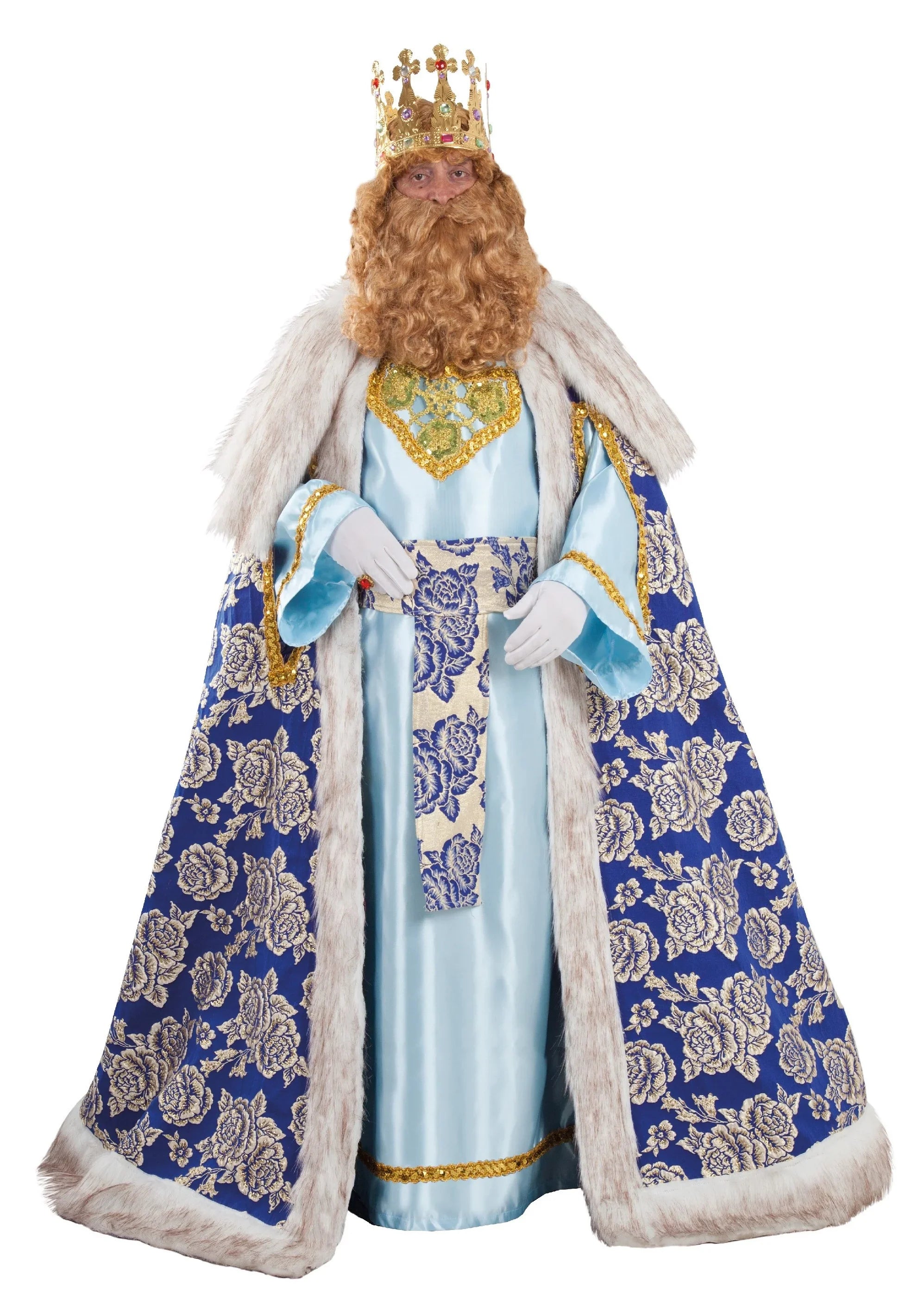 Disfraz de Rey Mago Gaspar Elegante para Adulto Reyes Magos y Pajes Fycar