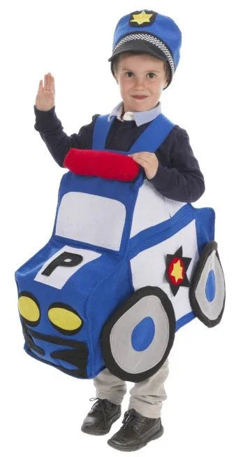 Disfraz de Coche de Policía Infantil Policía Nines