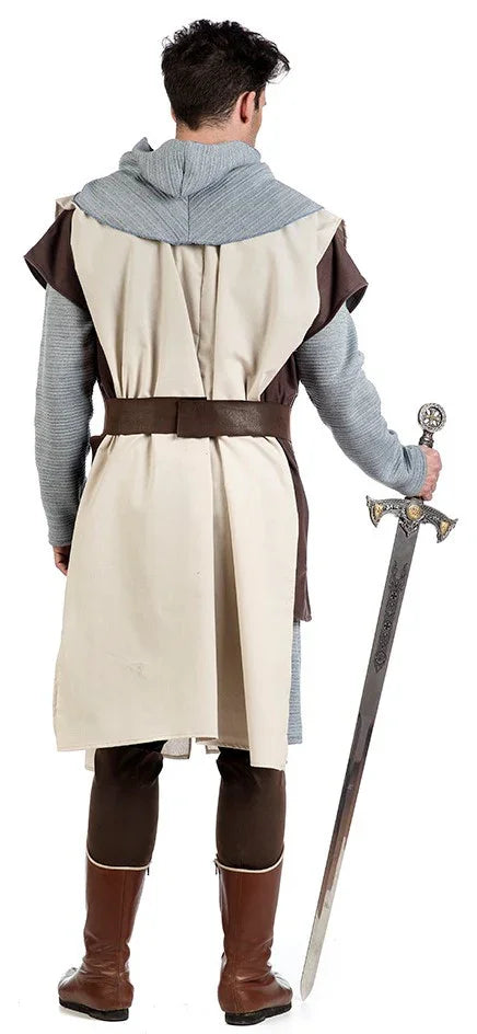 Disfraz de Maestre Templario Medieval para Hombre Caballeros y Cruzados Medievales Limit Sport