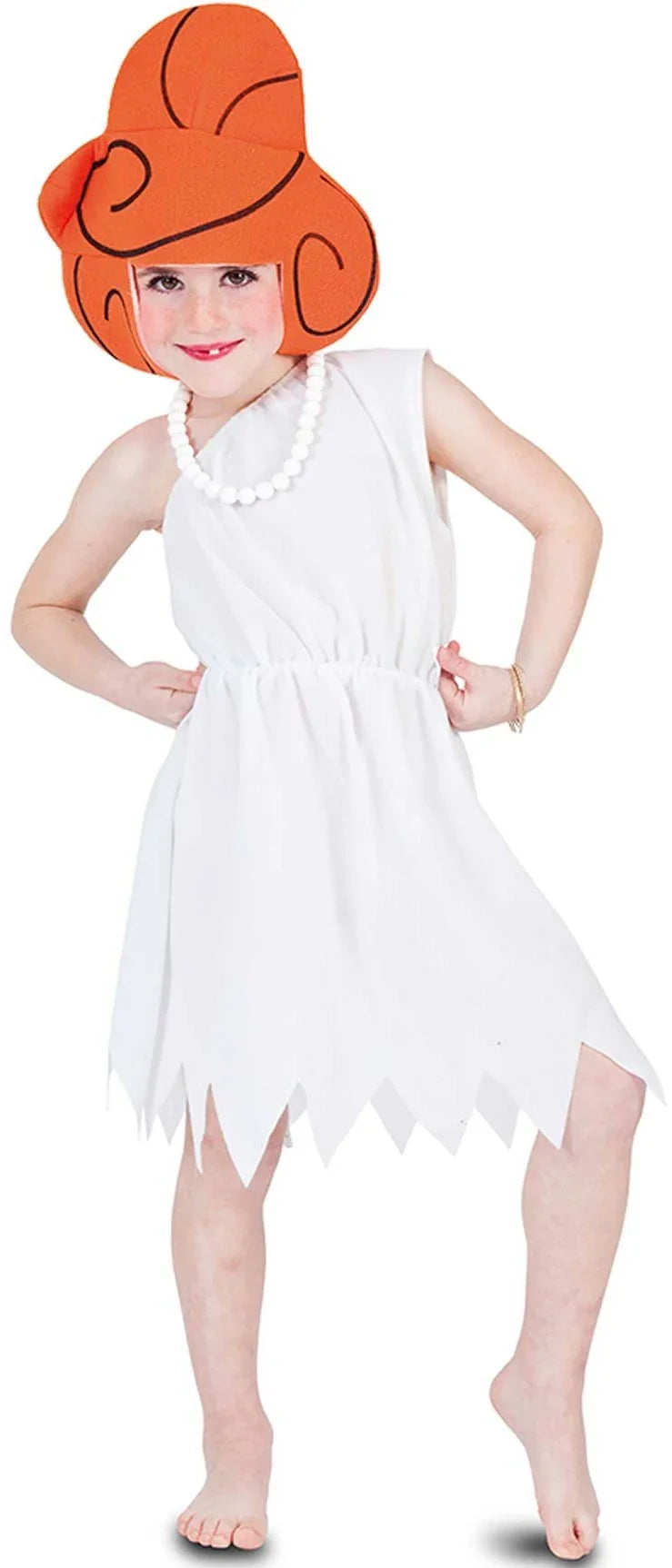 Disfraz de Vilma Picapiedra para Niña Los Picapiedra EuroCarnavales