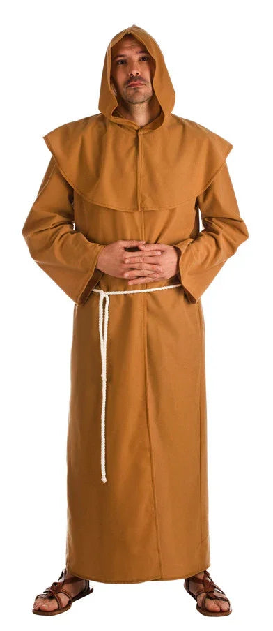 Disfraz de Fraile Medieval para Adulto Monje Medieval El Rey del Carnaval