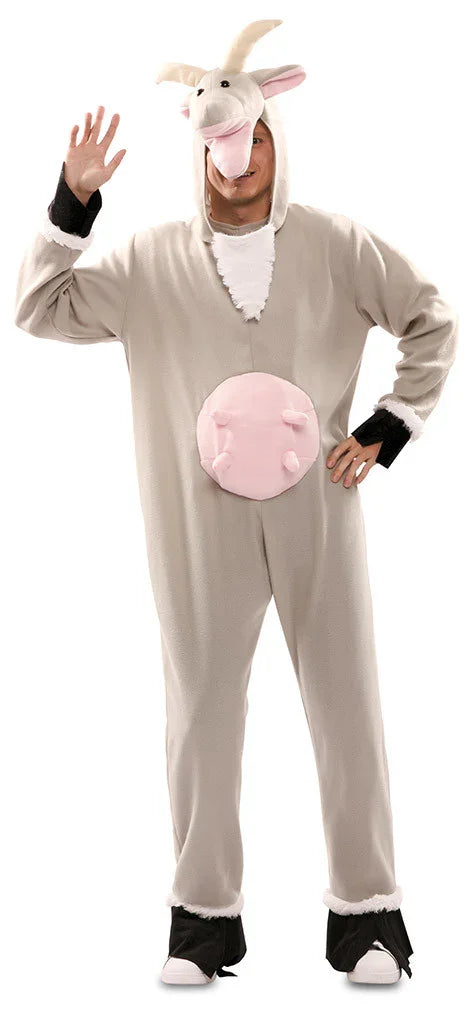 Disfraz de Cabra Gris para Adulto Animales EuroCarnavales