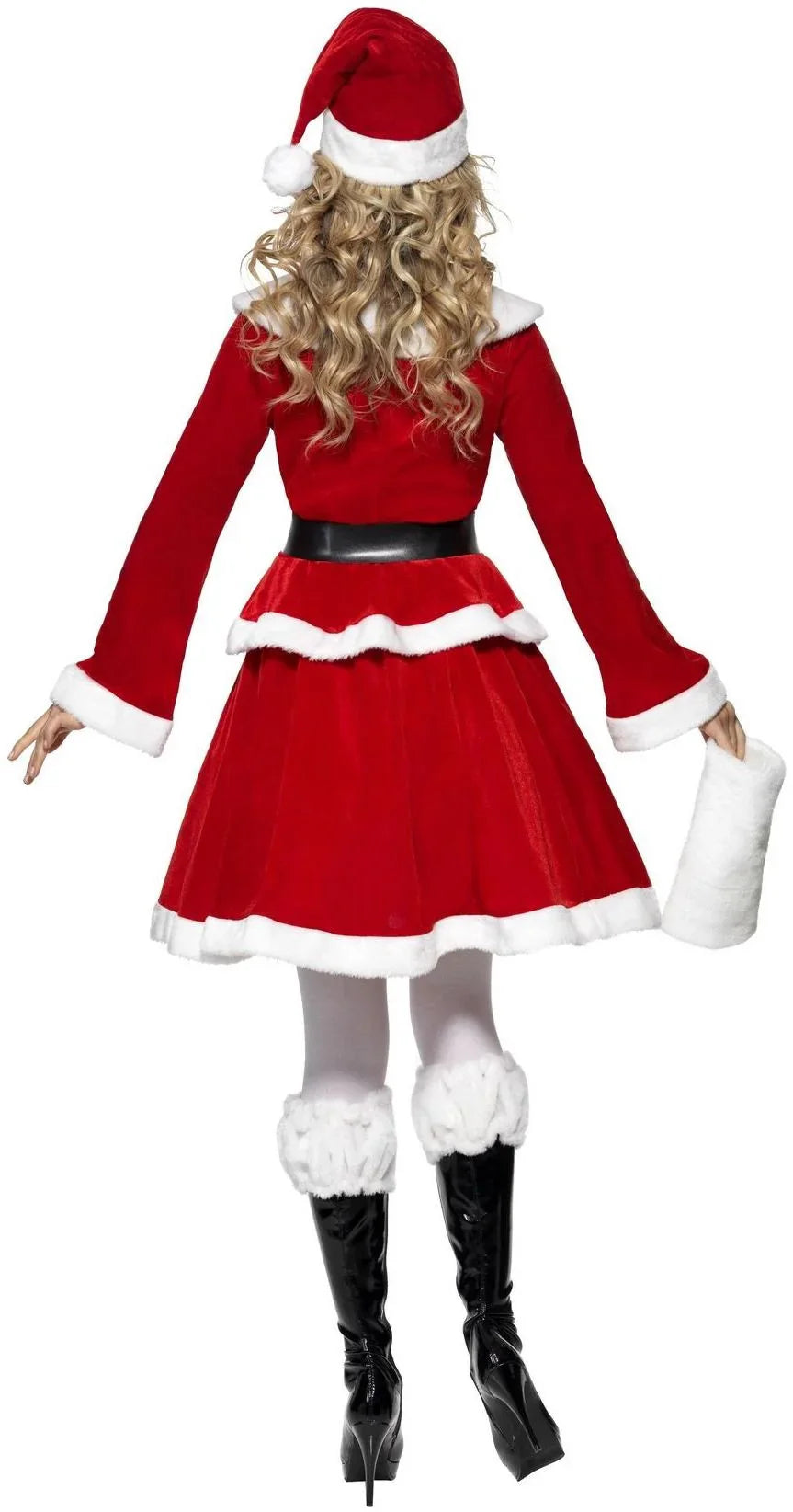 Disfraz de Mamá Noel con Manguito para Mujer Papa Noel y Mama Noel Smiffys