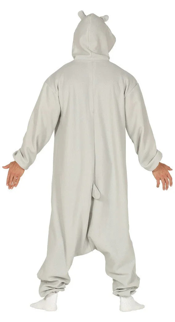 Disfraz de Hipopótamo Pijama para Adulto Hipopótamo Guirca