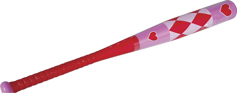Bat de baseball en cœurs