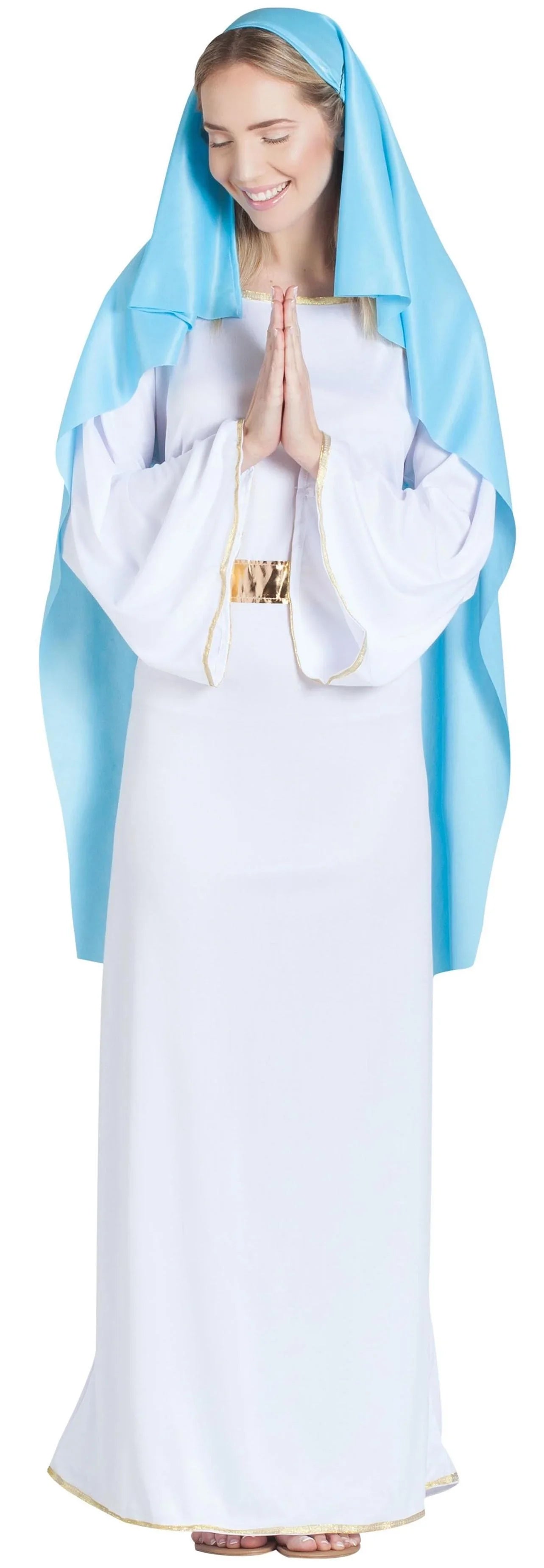 Disfraz de Virgen María para Adulto Personajes del Belén Kimokawaii