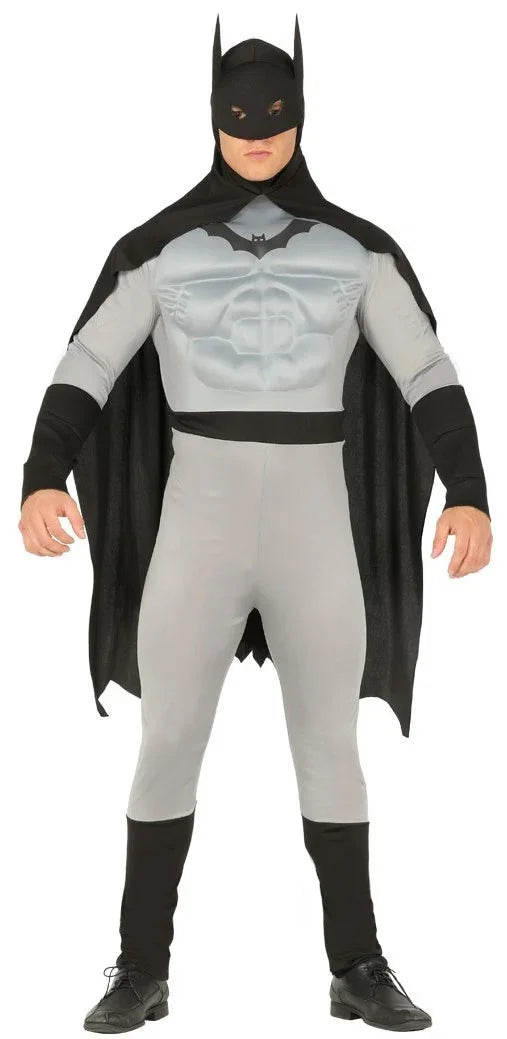 Disfraz de Hombre Murciélago Musculoso para Adulto Batman Guirca