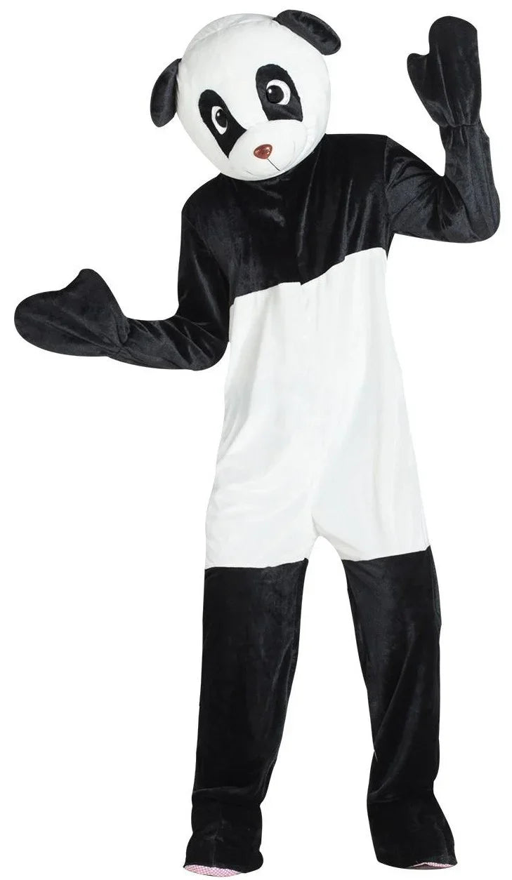 Disfraz de Oso Panda Cabeza Gigante para Adulto Oso Pardo, Panda y Polar Kimokawaii