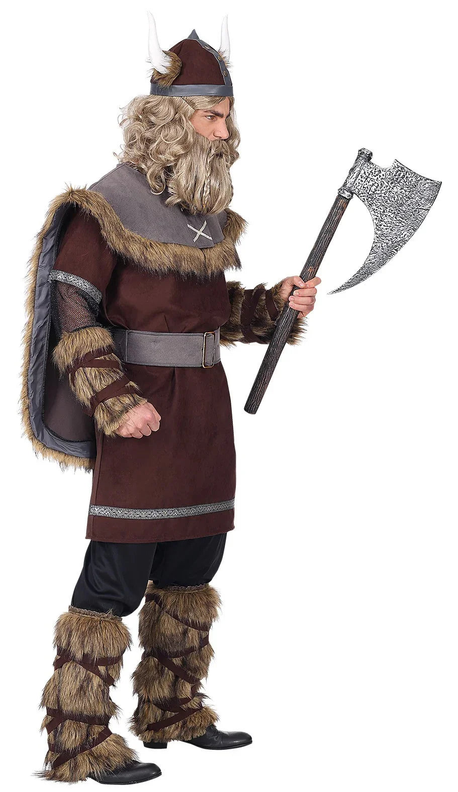 Disfraz de Guerrero Vikingo Premium para Hombre Vikingos Widmann