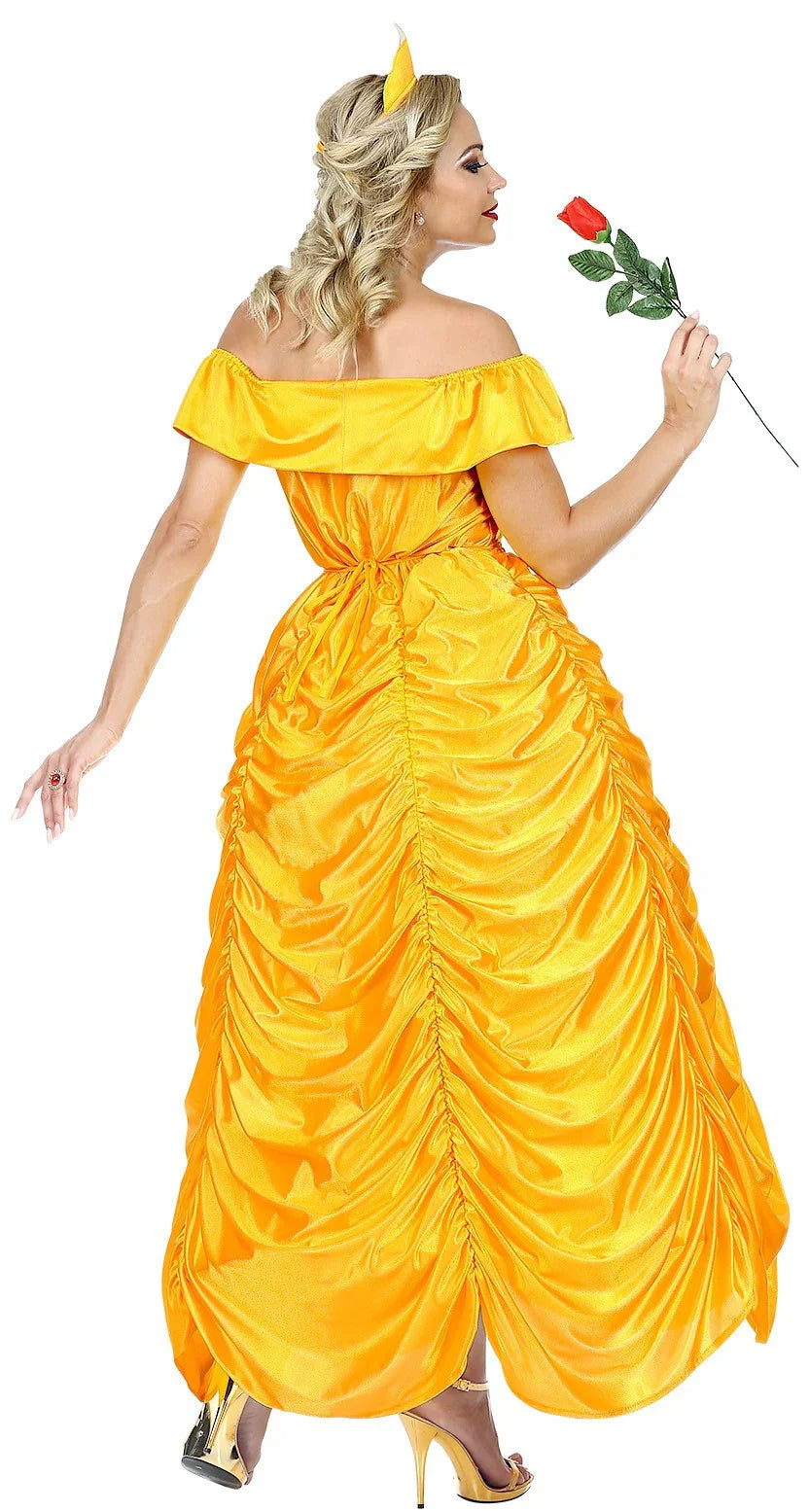 Disfraz de Bella Largo para Mujer La Bella y la Bestia Widmann