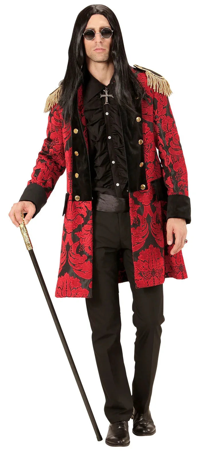 Chaqueta de Época Roja Premium para Adulto Chaquetas, Chalecos y Camisas Widmann