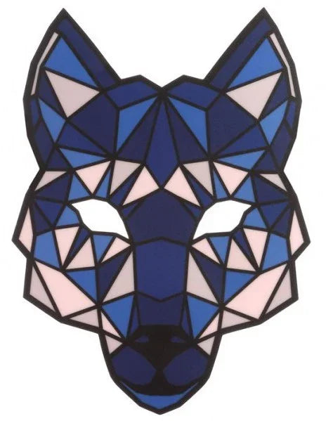 Máscara de Lobo con Luz Led y Activación por Sonido Lobo Atosa