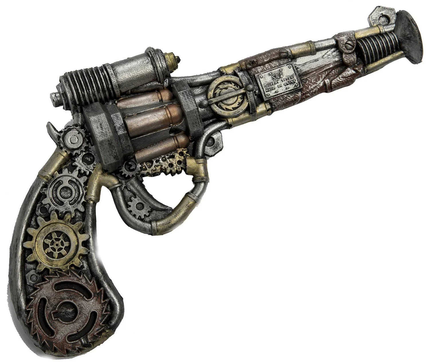 Pistola Steampunk con Engranajes Steampunk Viving