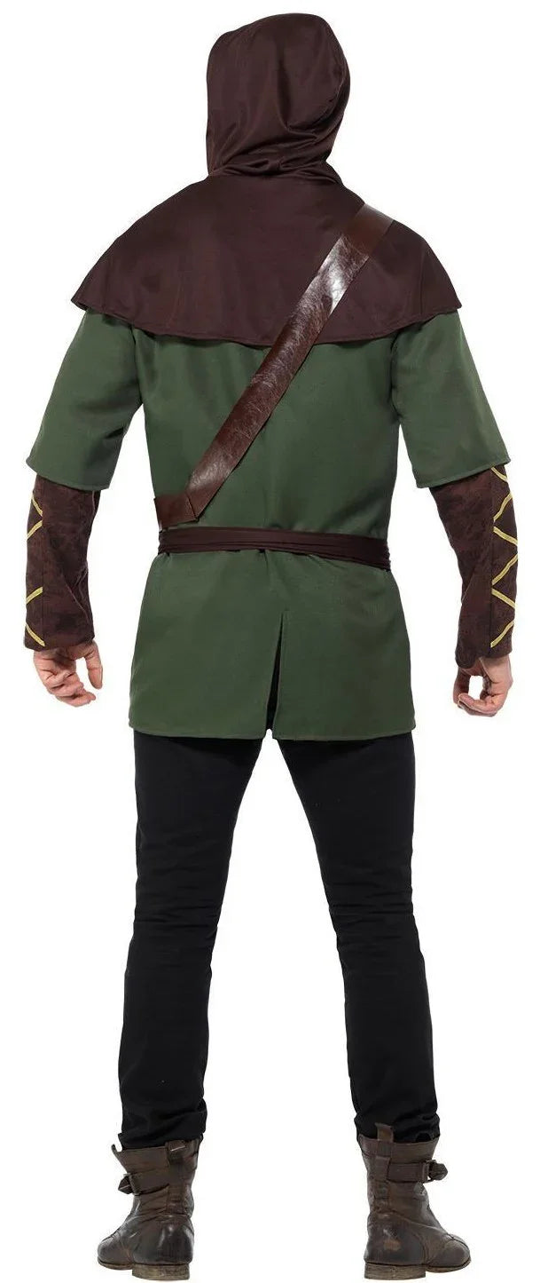 Disfraz de Arquero Robin Hood para Hombre Robin Hood y Arquero Smiffys