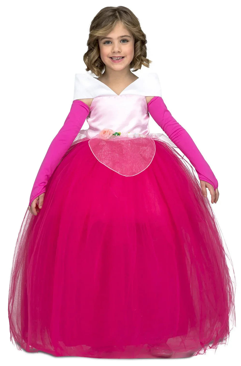 Disfraz de Bella Durmiente con Falda de Tul para Niña Cuentos y Dibujos Animados Viving