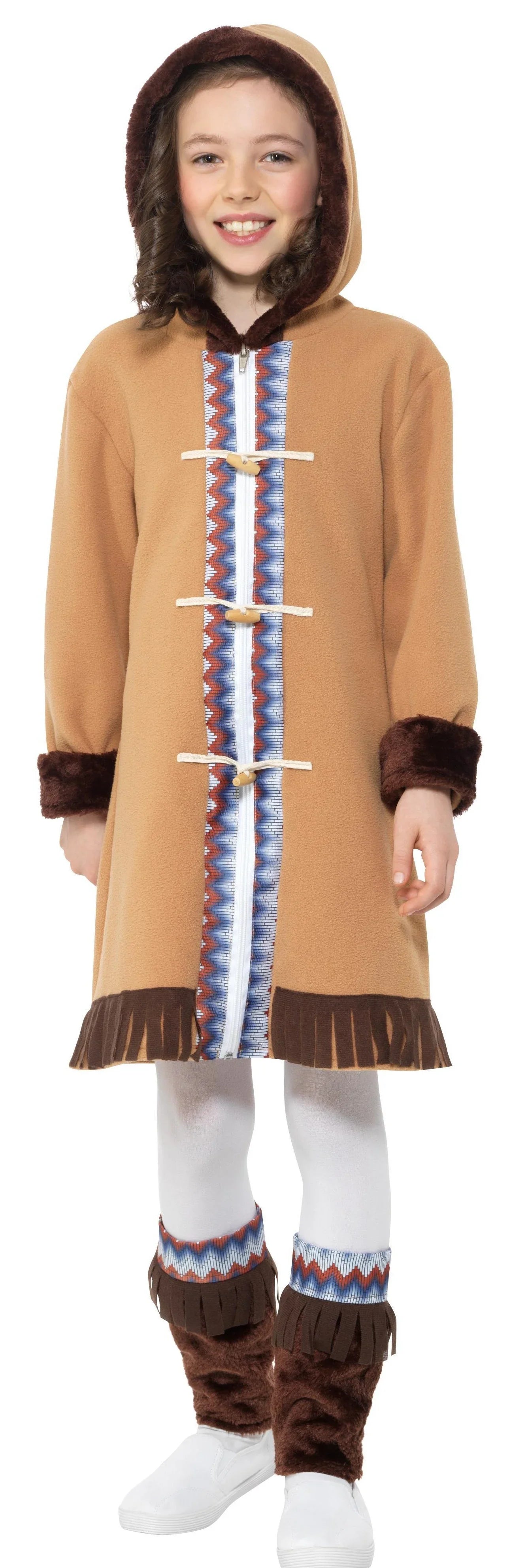 Disfraz de Esquimal del Ártico para Niña Esquimal Smiffys