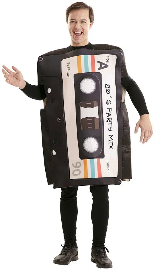 Disfraces en Pareja de Cassette y Radiocasete Años 80 Años 80 Disfraces Simon