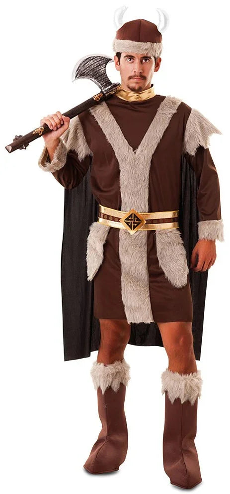Disfraces en Pareja de Vikingos Marrones Vikingos Disfraces Simon