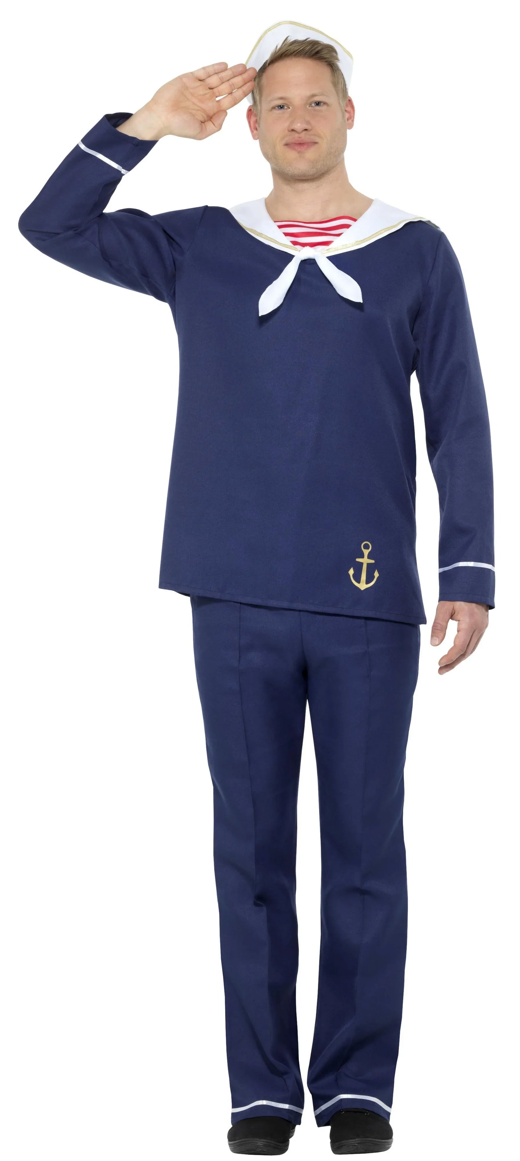 Disfraz de Marinero Azul para Hombre Marineros Smiffys
