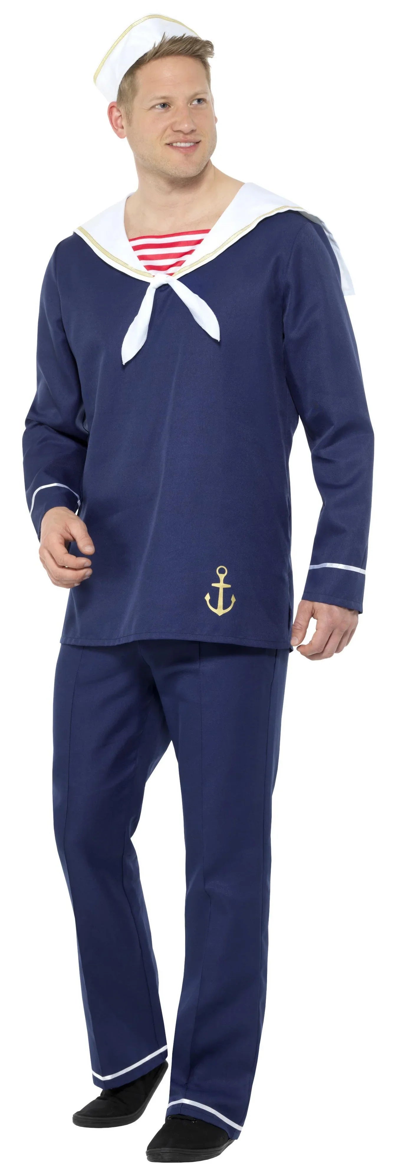 Disfraz de Marinero Azul para Hombre Marineros Smiffys
