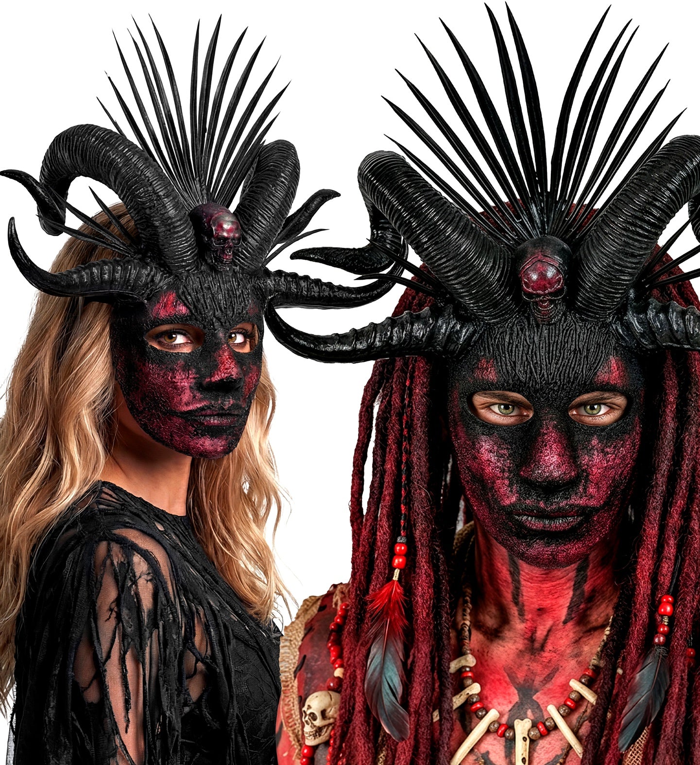 Masque de prêtre vaudou