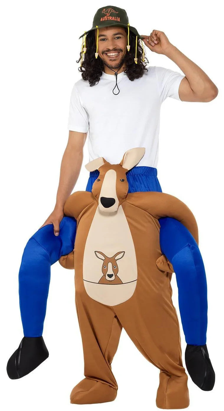 Disfraz a Hombros de Canguro para Adulto Canguro Smiffys