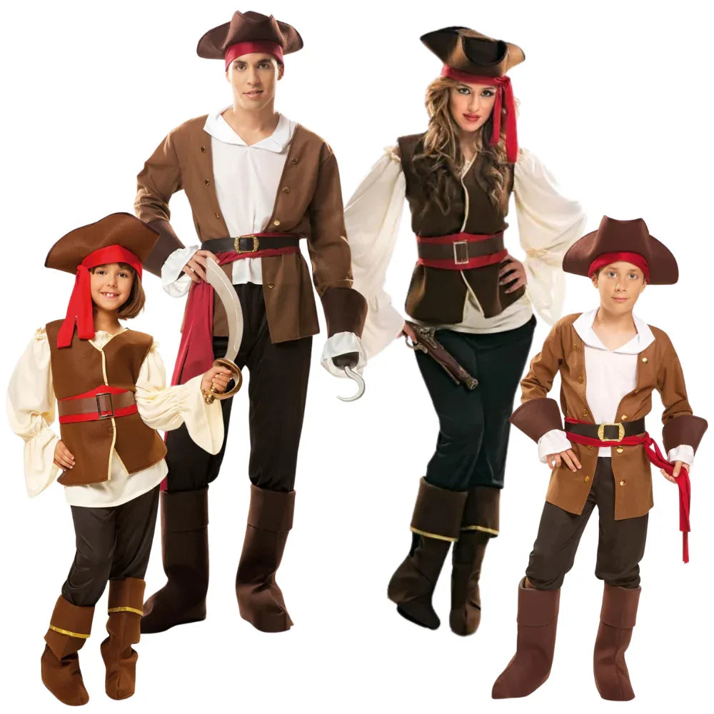 Disfraces para Grupo de Piratas Bucaneros Pirata Disfraces Simon