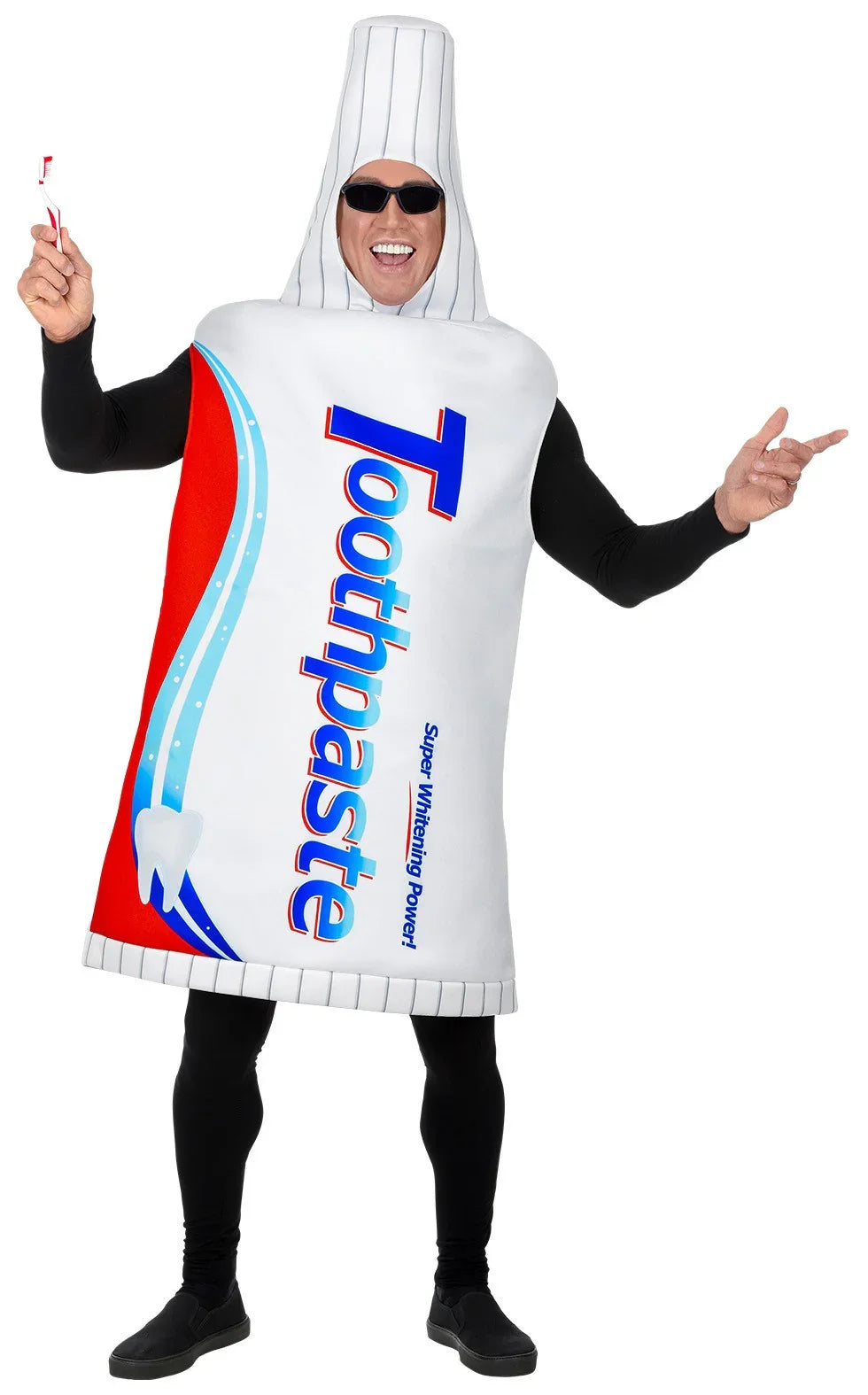 Disfraz de Tubo de Pasta de Dientes para Adulto Disfraces Originales Widmann