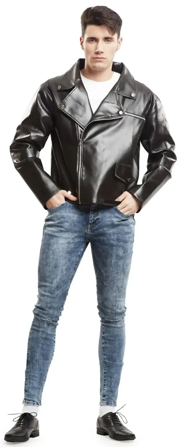 Disfraces en Pareja de Danny y Sandy Grease con Chaqueta Grease - Años 40 y 50 Disfraces Simon