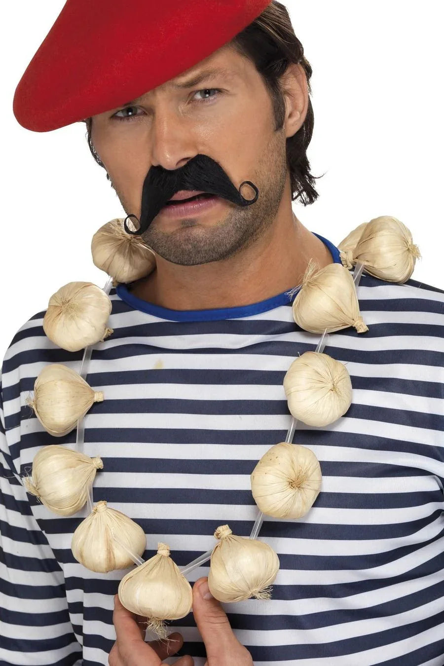 Ristra de Ajos de Plástico Bebida y Comida Smiffys