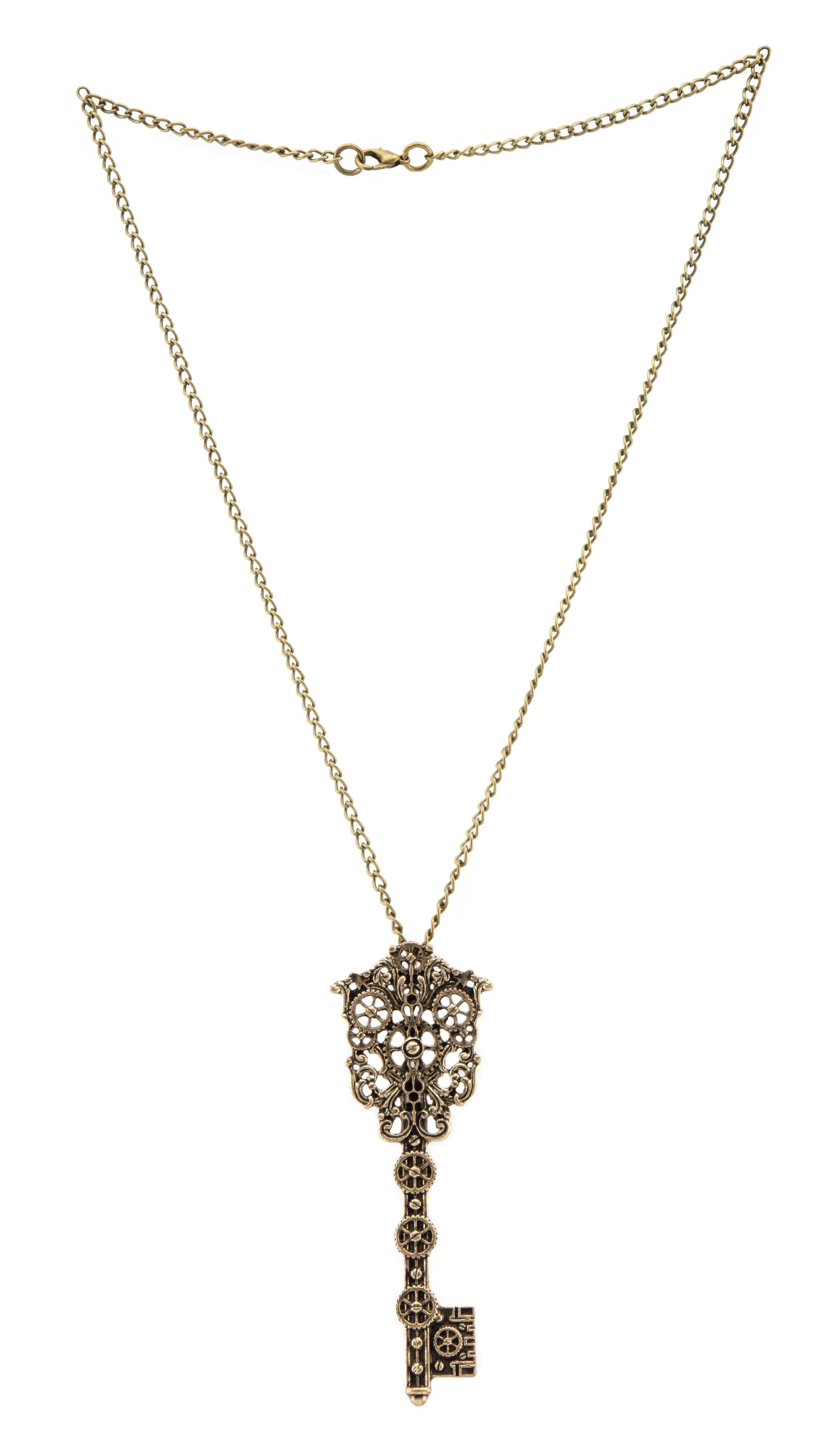 Colgante Steampunk de Llave con Engranajes Steampunk Fycar Complementos