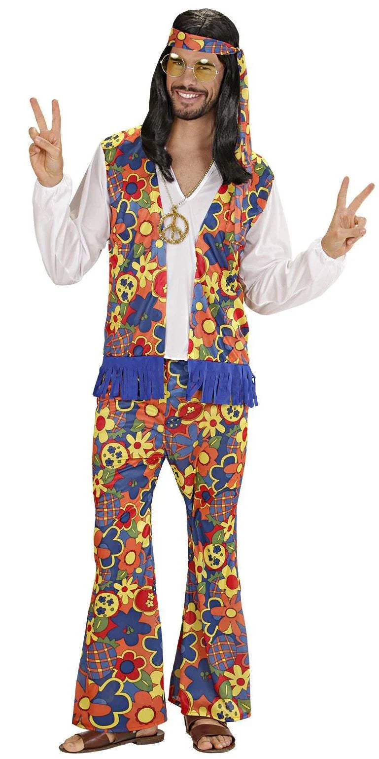 Disfraz de Hippie para Hombre Hippies Widmann