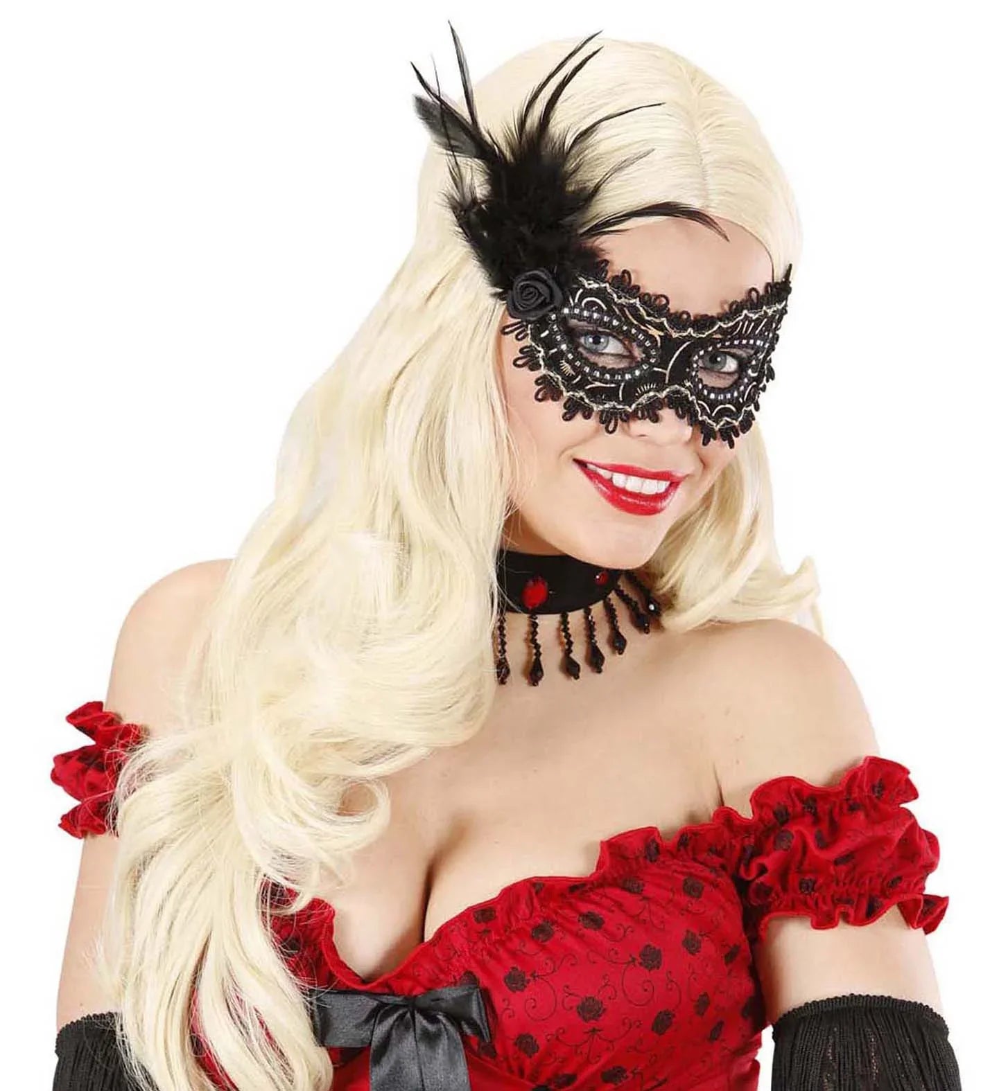 Antifaz decorado negro Antifaces Widmann